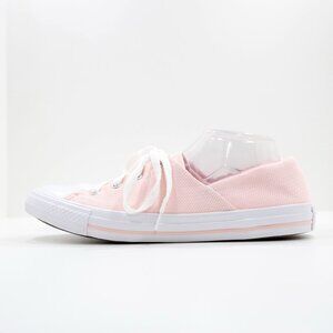Converse CTAS Coral Ox Pink Fabric Low Top Sneakers - Women's 11